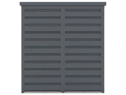 Tuinkast Van Gegalvaniseerd Staal Reivax - Grijs - 1,31 M3 - L125 X B80 X H131 Cm