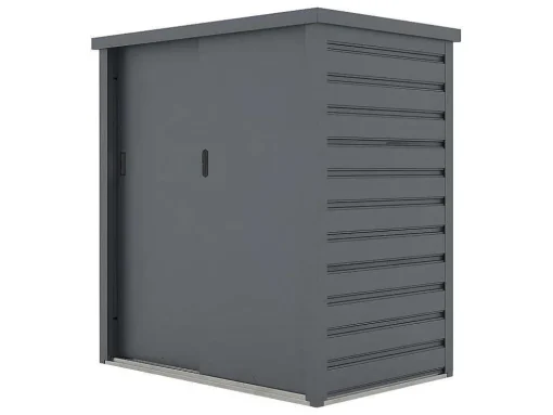 Tuinkast Van Gegalvaniseerd Staal Reivax - Grijs - 1,31 M3 - L125 X B80 X H131 Cm