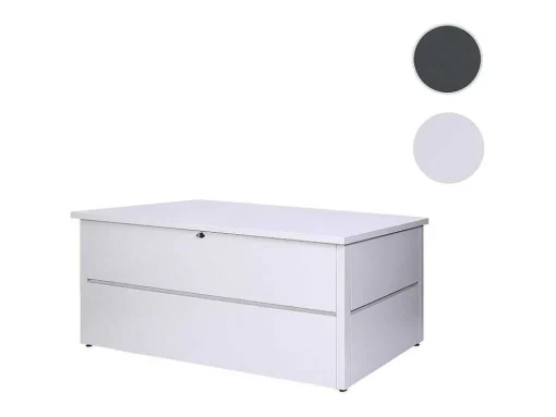 Tuinkist Mcw-J56 Afsluitbaar, Lichtgrijs