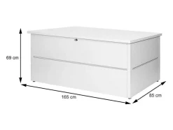 Tuinkist Mcw-J56 Afsluitbaar, Lichtgrijs