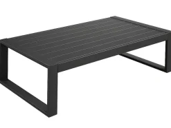 Tuinsalon Molokai In Aluminiun: Driezitsbank, 2 Fauteuils, Salontafel