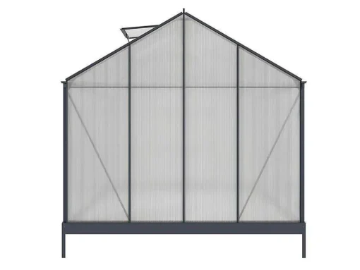 Tuinserre Corolle Ii 9 M Van Polycarbonaat - Antraciet