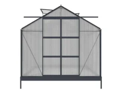 Tuinserre Van Polycarbonaat 7.5 M Greenea Ii - Antraciet