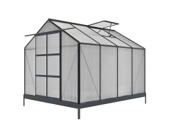 Tuinserre Van Polycarbonaat 7.5 M Greenea Ii - Antraciet