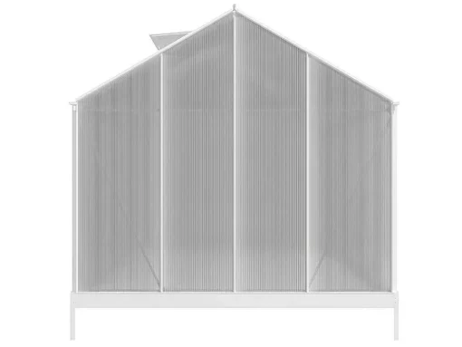 Tuinserre Van Polycarbonaat 9 M Corolle Ii - Aluminium