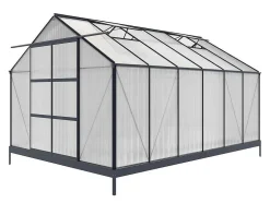 Tuinserre Van Polycarbonaat In 13M Kalida - Antraciet