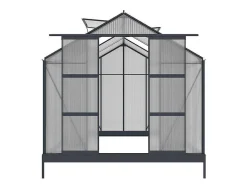 Tuinserre Van Polycarbonaat 7.5 M Greenea Ii - Antraciet