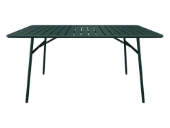 Tuintafel L160 Cm In Metaal - Dennengroen - Mirmande Van Mylia