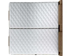 Tweepersoons Boxspring Met Elektrische Bedbodem + Matras En Dekmatras Castel Palacio - 2X80X200Cm - Beige Stof