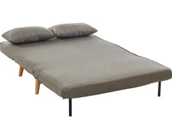 Tweezits Slaapbank Posio Van Stof - Taupe