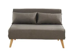 Tweezits Slaapbank Posio Van Stof - Taupe