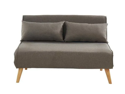 Tweezits Slaapbank Posio Van Stof - Taupe