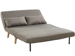 Tweezits Slaapbank Posio Van Stof - Taupe