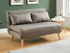 Tweezits Slaapbank Posio Van Stof - Taupe