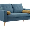 Tweezitsbank Tatum Van Stof - Blauw
