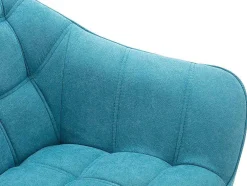 Tweezitsbank Van Stof Caserta - Blauw