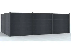 Uitbreiding Voor Omheining In Composietplaten Enola H.180 Cm - Antraciet