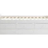 Uitschuifbaar Bed Titouan Met 3 Lades - 90X190Cm - Mdg En Dennenhout - Wi
