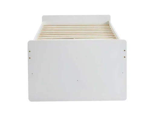 Uitschuifbaar Bed Titouan Met 3 Lades - 90X190Cm - Mdg En Dennenhout - Wi