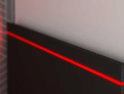 Uitschuifbed 2 X 90 X 200 Cm - Met Bureau - Ledverlichting - Antraciet En Rood - Vouani