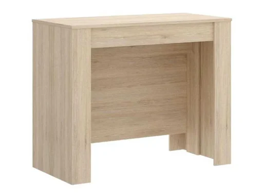 Uittrekbare Sidetabletafel Onega - 10 Personen - 4 Verlengstukken - Kleur: Eiken