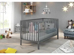 Universal Kinderbed Grijs Mat.