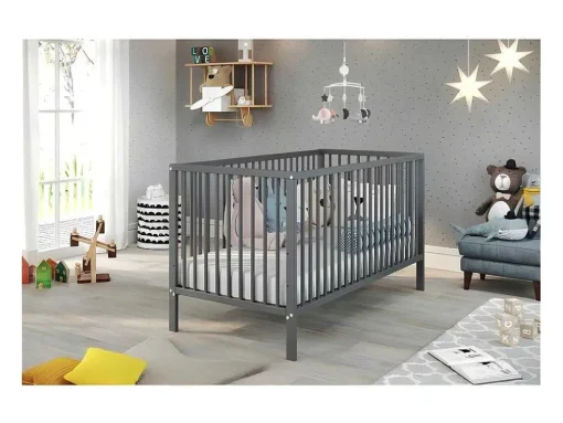Universal Kinderbed Grijs Mat.