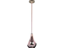 Universe Hanglamp, Koper, Goud, Rood, 16X16X130 Cm, Epikasa