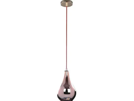 Universe Hanglamp, Koper, Goud, Rood, 16X16X130 Cm, Epikasa