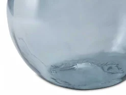 Vaas Dame-Jeanne Van Gerecycleerd Glas Silice 34L - Transparant Blauw