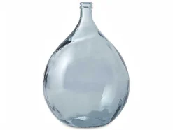 Vaas Dame-Jeanne Van Gerecycleerd Glas Silice 34L - Transparant Blauw