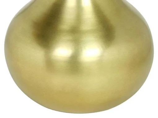 Vaas Van Goudkleurig Metaal - H30 Cm - Afwerking Van Antiek Messing - Gizeh