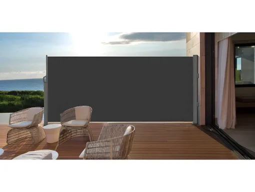 Verduisterend Textiel Paneel Suela - Uittrekbaar - L300 X H180 Cm