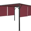 Vervangen Overkapping Voor Pergola Beja, Bordeaux-Rood
