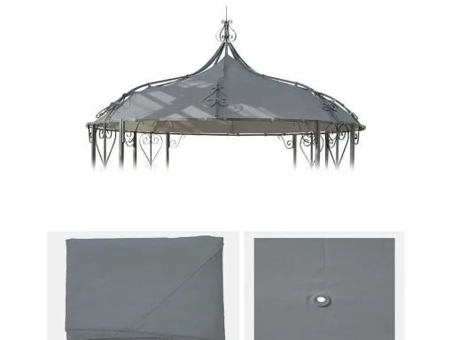 Vervangen Overkapping Voor Pergola Cabrera, Lichtgrijs
