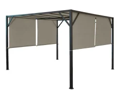 Vervangen Overkapping Voor Pergola Beja, Taupe