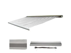 Vervangingshoes Voor Luifel H122, Acryl Grijs-Wit