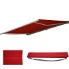 Vervangingshoes Voor Luifel H123, Polyester Bordeaux-Rood