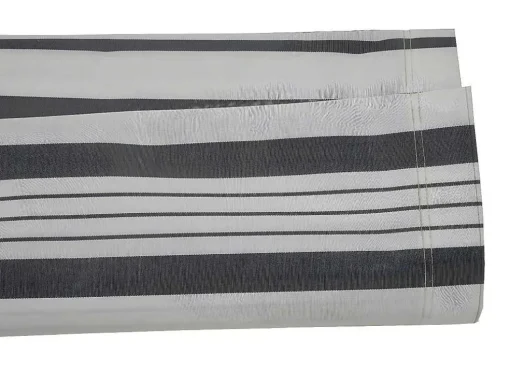 Vervangingshoes Voor Luifel H122, Polyester Grijs-Wit
