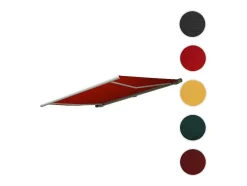 Vervangingshoes Voor Luifel H122, Polyester Bordeaux-Rood