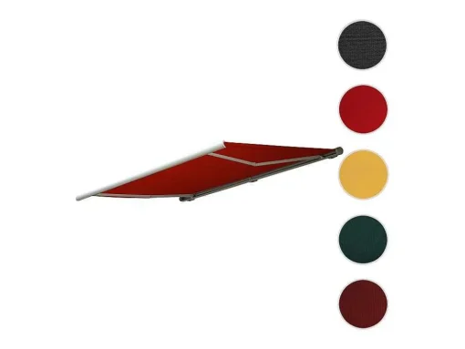 Vervangingshoes Voor Luifel H122, Polyester Bordeaux-Rood
