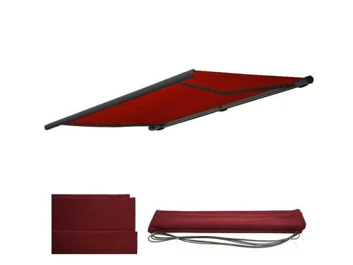Vervangingshoes Voor Luifel H122, Acryl Bordeaux-Rood