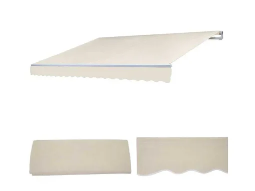 Vervangingshoes Voor Luifel H791, Polyester Creme