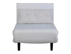 Vicky Slaapbank ,Fauteuil Wit.