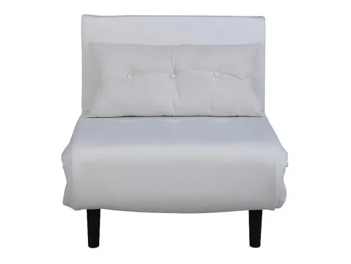 Vicky Slaapbank ,Fauteuil Wit.