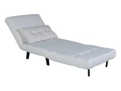 Vicky Slaapbank ,Fauteuil Wit.