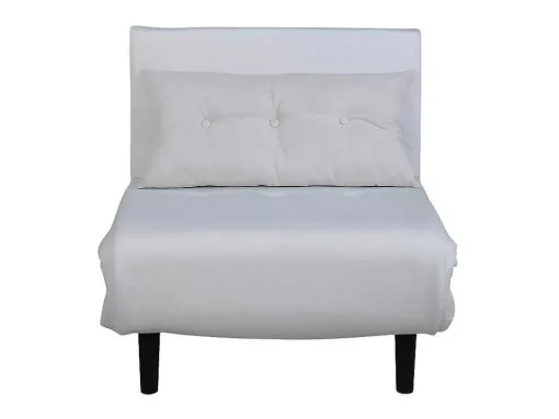 Vicky Slaapbank ,Fauteuil Wit.