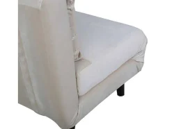 Vicky Slaapbank Velours Beige.