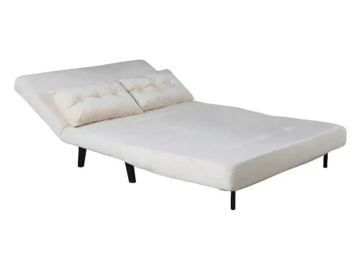 Vicky Slaapbank Velours Beige.