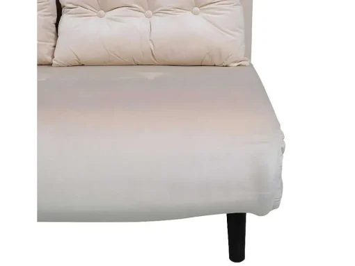 Vicky Slaapbank Velours Beige.